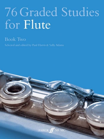 76 Graded Studies for Flute - Flute Study Sheet Music Book - Book 2