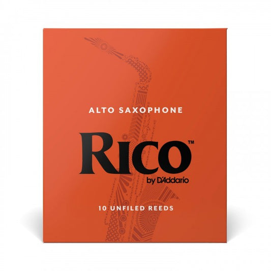 Rico by D'Addario Alto Sax Reeds, Strength 1.5, 10-pack