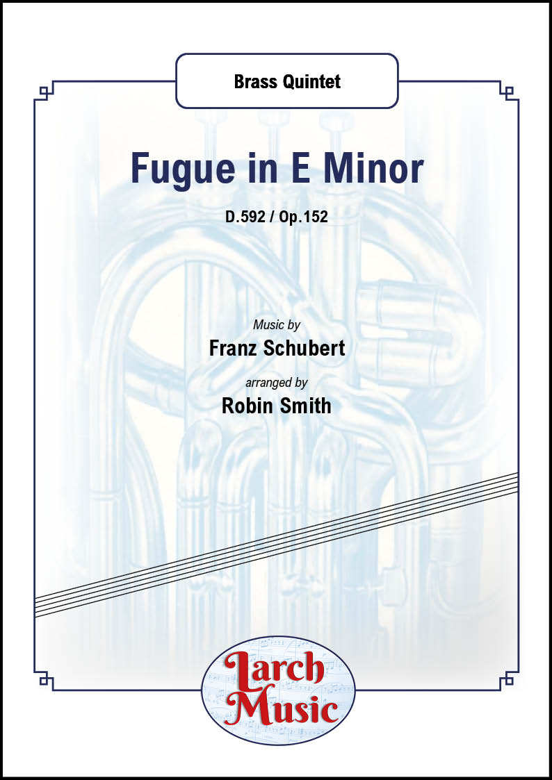 Fugue in E Minor - Brass Quintet Full Score & Parts - LM163