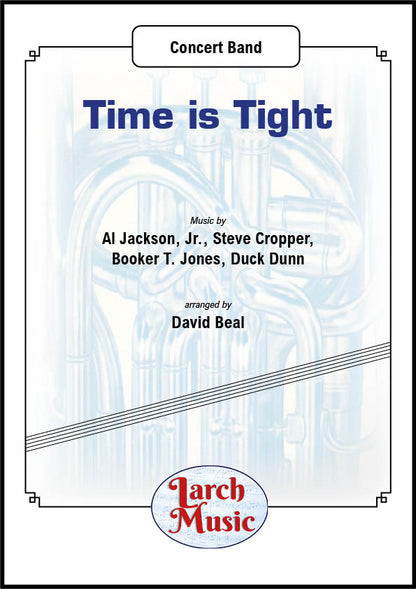 Time Is Tight - Concert Band Sheet Music Full Score & Parts - LMAM022