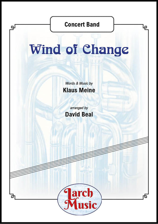 Wind of Change - Concert Band Sheet Music Full Score & Parts - LMAM045