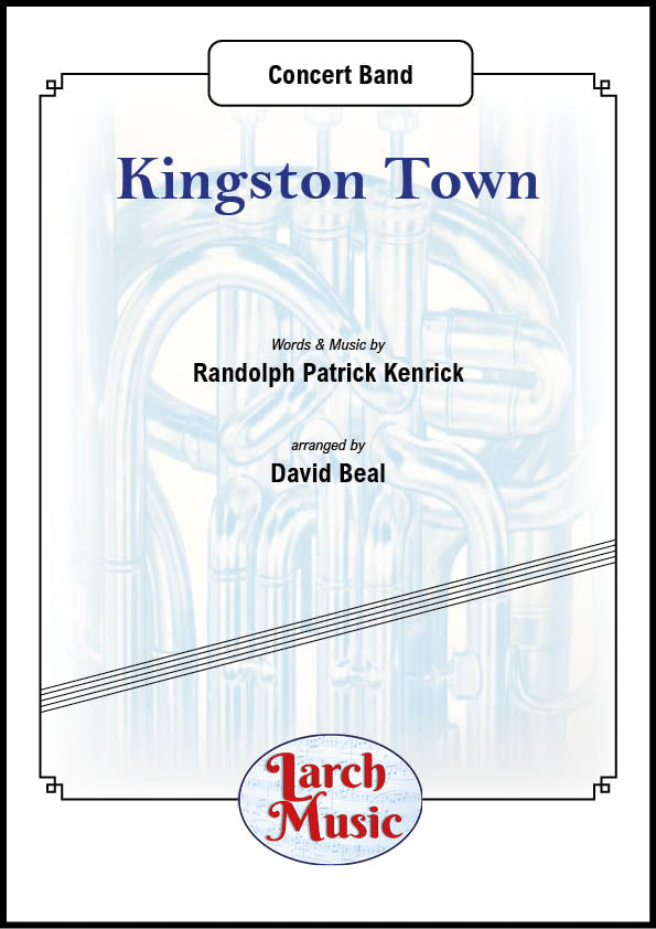 Kingston Town - Concert Band Sheet Music Full Score & Parts - LMAM048