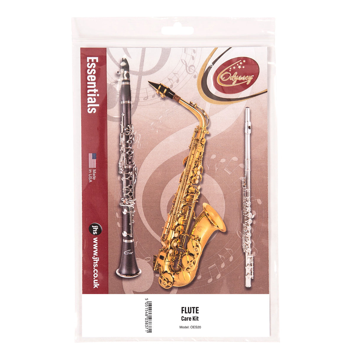 Odyssey Essentials Care Kit ~ Flute