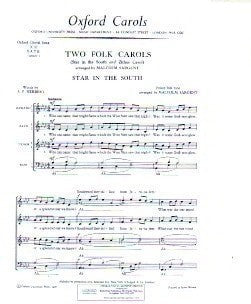 Two Folk Carols - Unaccompanied SATB Choir - Preloved Sheet Music