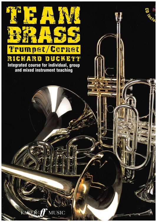 Team Brass - Trumpet / Cornet - Pupils Book with CD