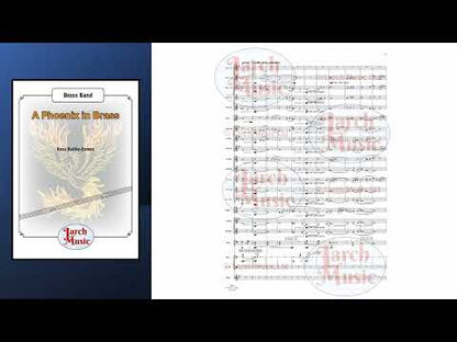 A Phoenix in Brass - Brass Band Sheet Music Full Score & Parts - LM281