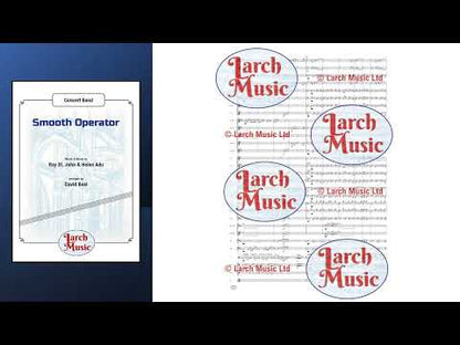 Smooth Operator - Concert Band Sheet Music Full Score & Parts - LMAM033