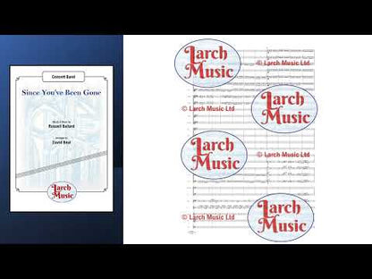 Since You've Been Gone - Concert Band Sheet Music Full Score & Parts - LMAM020