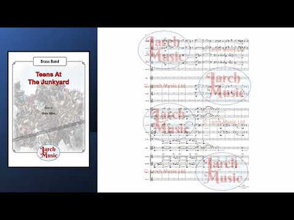 Teens At The Junkyard - Brass Band Full Score & Parts - LM995