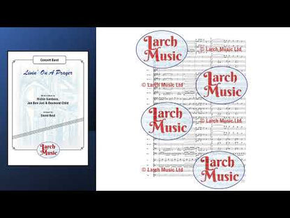 Livin' On A Prayer - Concert Band Sheet Music Full Score & Parts - LMAM018